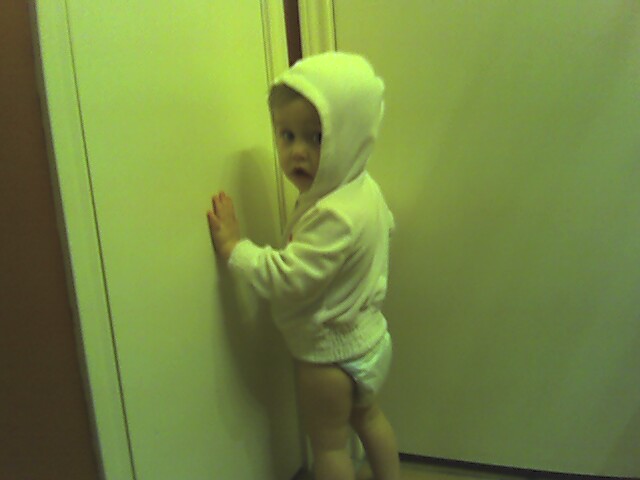 Hoodie and a diaper