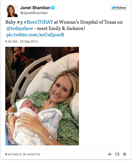 Emily and Jackson as taken by Janet for Today Show web page